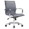 Leisuremod Harris Faux Leather Office Chair, Grey HO19GRL - alternate 1