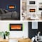 Northwest 30in Wall Mounted Electric Fireplace 13 Backlight Colors and Remote Control 80-BL31-2001 - alternate 4