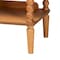 Baxton Studio Lucera Bobbin Display Shelf, Oak Brown 271-14759-ZORO - alternate 3