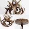 Jonathan Y Nelle 11.5" Adjustable Resin Antler 3-Light LED Chandelier, Brown JYL6313A - alternate 2