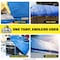 Boen All Purpose Tarp, 100 ft x 100 ft, 5 Mil, Blue, Polyethylene BT-100100 - alternate 7