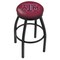 Holland Bar Stool Co 36" Blk Wrinkle Texas A&M Swivel Bar Stool, Accent Ring L8B2B36TexA-M - alternate 1