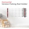 Simple Deluxe Horizontal Fishing Rod Holders Wall-Mounted - Fishing Rod Rack, Great Fishing Pole Holder and Rack SOFISHRODRACKHRED - alternate 3