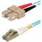 Add-On This Is A 5M Lc (Male) To Sc (Male) Aqua Duplex Riser-Rated Fiber ADD-SC-LC-5M5OM4 - alternate 2