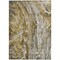 Homeroots 9' X 12' Brown Taupe And Gold Abstract Washable Indoor Outdoor Area Rug 577936 - alternate 2