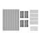 Nuvo Iron Railing Combo Kit with 10 Rectangular 38-inch Balusters With 4 Deck Rail Connectors and fasteners RCTB38-15KIT - alternate 1
