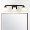 Jonathan Y Staunton 24" 3-Light Farmhouse Cottage Metal LED Vanity Light w/Frosted Glass Shades, Oil Rubbed Bron JYL7524A - alternate 2
