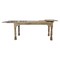 Homeroots 65" Brown Solid Wood Self-Storing Leaf Extendable Dining Table 719511 - alternate 4
