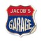Signmission Jacob's Garage, 12 Inch X 12 Inch, Vinyl Decal SHI-D-12-383-JACOB - alternate 1