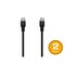 Monoprice USB-C to USB-C Silicone Charging Cable - USB 2.0, 240W PD, Ultra Flexible, 3ft, BLK, 2PK 48840 - alternate 1
