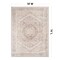 World Rug Gallery Beige Medallion Flat Pile Washable Rug, Pet Friendly, Non-Slip for Entryway and Bedroom 10ft x 14ft WR170BEIGE10X14 - alternate 3
