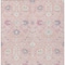 Homeroots 9' X 12' Pink Purple And Gray Oriental Washable Indoor Outdoor Area Rug 598068 - alternate 2