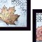 Homeroots Set Of Two Channeling Fall Leaves I and III 3 Black Framed Print Wall Art, 2PK 407066 - alternate 3