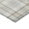 Homeroots 10' X 14' Linen And Brown Plaid Washable Indoor Outdoor Area Rug 601331 - alternate 3