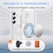 Alpha Digital Galaxy S25 Case w/ Magnetic Ring Stand- Full Protection, Soft Flex -360 shockproof S25-CLEAR - alternate 3