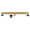 Kingston Brass 24-Inch Stainless Steel Linear Shower Drain with Reversible Tile Insert and Flat Grate BSF2427 - alternate 1