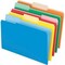 Pendaflex 1/3 Tab Cut Legal Recycled Top Tab File Folder - 8 1/2in x 14in - Assorted - Acid-free - 10%, 100PK 435013ASST - alternate 1