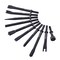 Sunex Air Hammer Chisel Standard 10 Piece Set In Portable Tool Roll ACS10 - alternate 2