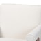 Baxton Studio Georgina Japandi Cream Boucle and Walnut Brown Wood Accent Chair 253-14003-ZORO - alternate 3