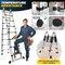 Wrightmaster 20 ft. Reach Aluminum Multi-Position Ladder with Balance Bar, 330 lbs. Load Capacity ZRO2.5+2.5m - alternate 3