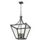 Z-Lite Montalcino Iron Ore 4 Light Chandelier 1961-4C-IO - alternate 3
