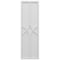 Ekena Millwork True Fit PVC Cedar Park Fixed Mount Shutters, White, 18W x 74H, PR TFP001CP18X074WH - alternate 6