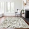 Homeroots 9' X 12' Brown Ivory And Tan Paisley Washable Indoor Outdoor Area Rug 588640 - alternate 3