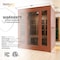 Steamspa 3-Person Carbon FAR Infrared Hemlock Wooden Indoor Sauna Room with LED Touch Control Panel SC-SS0012-0S - alternate 6