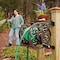 Liberty Garden 125 Ft. x 5/8'' Bronze Steel Hose Reel 708 - alternate 6
