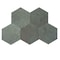 Apollo Tile Zenith 9 x 11 in. Matte Moss Green Porcelain Hexagon Wall and Floor Tile 8.07 sq ft/case, 16PK APLHEX88ESMA - alternate 3
