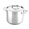 Mepra Glamour Diamond Deep Pot w/Lid 8.66" - 1 Piece - Stainless Steel 30210122 - alternate 1