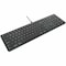 Targus FULL-SIZE WIRED ECOSMART KEYBOARD BLACK AKB874US - alternate 3