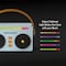 Crosley Radio Mini Boombox Portable Bluetooth Speaker CR3050A-SB - alternate 4