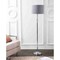 Jonathan Y Layla 59.5" Crystal / Metal LED Floor Lamp, Clear/Chrome With Gray Shade JYL2027A - alternate 4