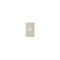 Signamax 1-Port Single Gang Keystone Wallplate w/ ID Window SKF-1-DI - alternate 2