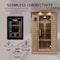 Steamspa 2-Person Carbon FAR Infrared Hemlock Wooden Indoor Home Sauna with LED Touch Control Panel SC-SS0009-0S - alternate 3