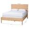 Bali & Pari Kalimantan Natural Rattan Bed - Coastal Boho Style Bed Frame with Woven Detailing, Queen 266-14506-ZORO - alternate 4