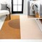 Jonathan Y Demie Minimalist Graphic Circle Non-Slip Machine-Washable Brown/Cream/Terracotta 5ft x 8ft Area Rug WSH114A-5 - alternate 1