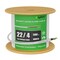 Syston Cable Technology 22/4 Alarm Control Cable Wire, 100% Stranded Copper, Plenum CMP Unshielded, Low Voltage, ETL, 500 ft 5308-500WH - alternate 1