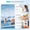 Mizudo 1000 GPD, 9-Stage Reverse Osmosis Filtration System, 3:1 Pure to Drain, Smart LED Faucet WP1000A0G - alternate 5