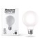 Bulbrite 60-Watt Equivalent Dimmable Milky Filament G25 Medium E26 LED Light Bulb, 2700K, 8PK 861626 - alternate 3