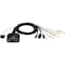 Aten 2-Port USB-C DisplayPort Hybrid Cable KVM Switch CS52DP CS52DP - alternate 1