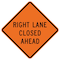 Sign Solutions Usa Traffic Sign, 36 in Width, Aluminum Sign, Diamond DUS10WZO3636W20-5R - alternate 1