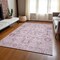 Homeroots 3' X 5' Pink Mauve And Blush Oriental Washable Indoor Outdoor Area Rug 582110 - alternate 3