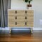 Homeroots 32" White and Natural Three Drawer Dresser 546385 - alternate 4