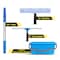 Gritt Commercial Pro Cleaning Kit with with 14 Squeegee, 14 Washer, 20 Pole and 3 Gallon Heavy-Duty Bucket GRI138B - alternate 3