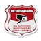 Signmission No Trespassing Shield Sign All Activitie, 6 inch X 6 inch, Plastic Sign, 2PK SHI-P-2PACK-6-421 - alternate 1
