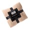 Lavish Home Velvet Throw Oversized Microfiber Velvet Solid Polyester Throw Blanket Machine Washable, Tan 66-THROW005 - alternate 3