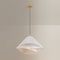 Troy Lighting Edna 25.25in wide 1 Light Pendant in Vintage Gold Leaf F2825-VGL - alternate 2