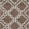 Homeroots 3' X 5' Brown And Ivory Geometric Washable Indoor Outdoor Area Rug 593756 - alternate 3